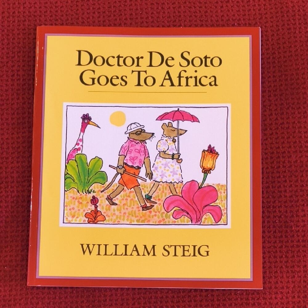 Doctor De Soto Goes To Africa Paperback Book, NWT
